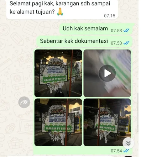 Pengiriman Papan Bunga Selamat Bekasi Utara