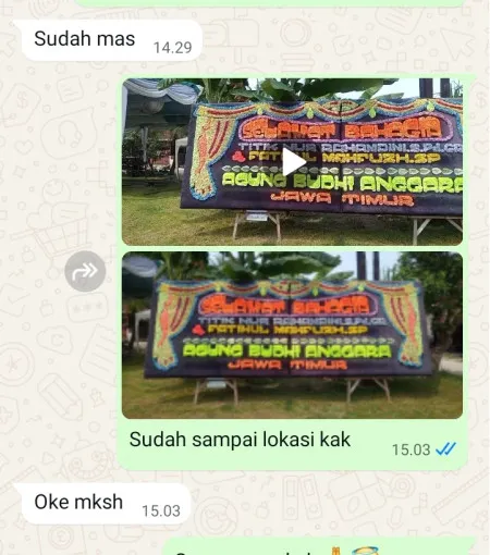 Pengiriman Papan Bunga Bekasi Utara