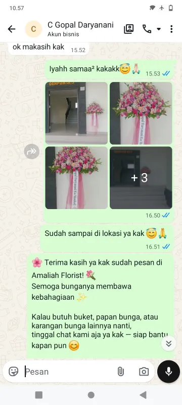 Pengiriman Karangan Bunga Bekasi Utara